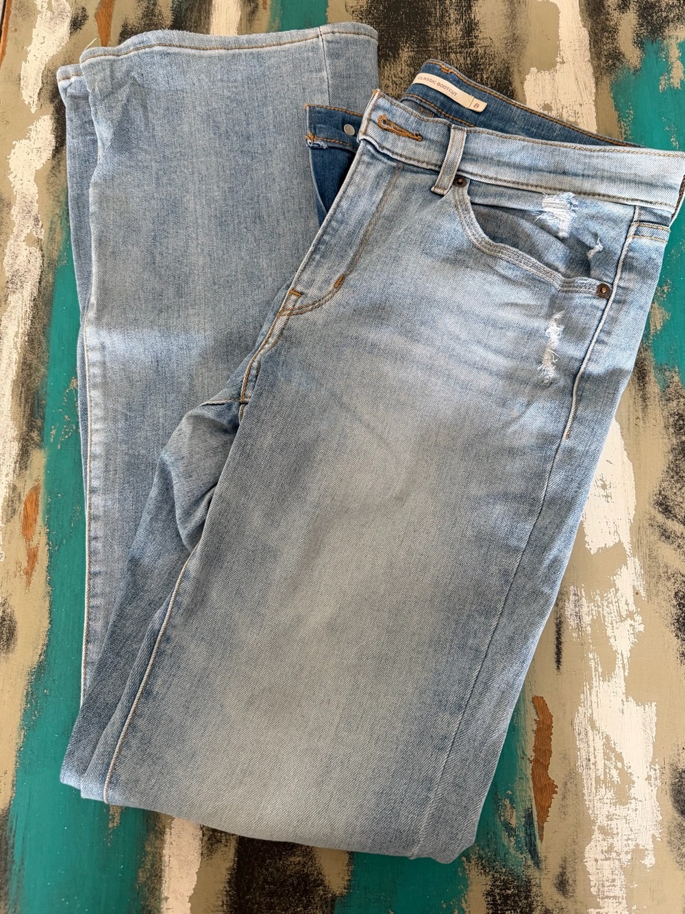 Light Blue Women’s Bootcut Levi’s